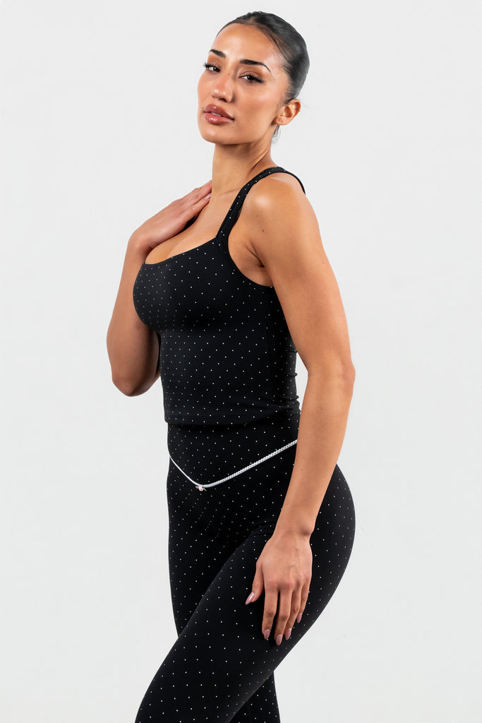 Cloud II® Together Tank - Midnight Polka Dot
