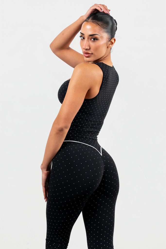 Cloud II® Together Tank - Midnight Polka Dot