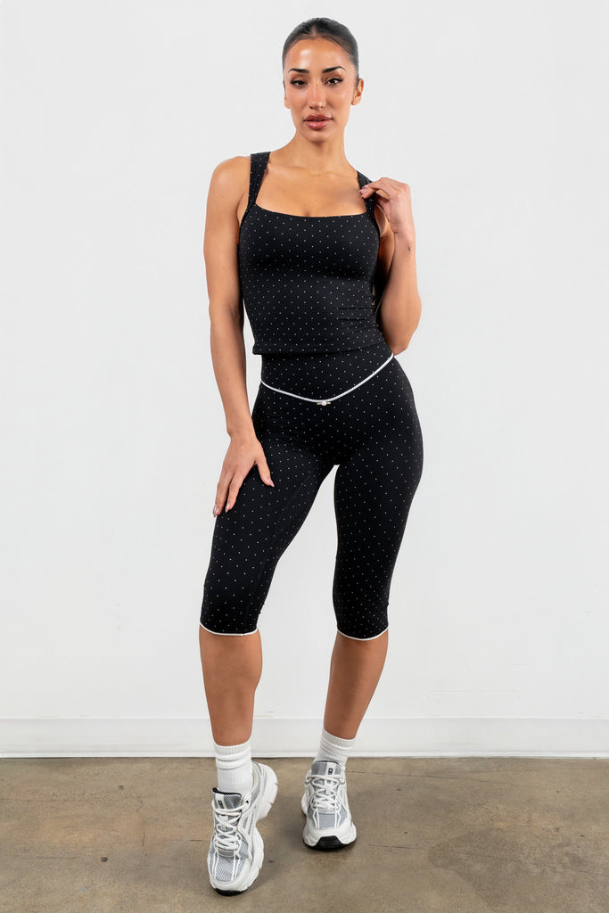 Cloud II® Capri - Midnight QT Polka Dot