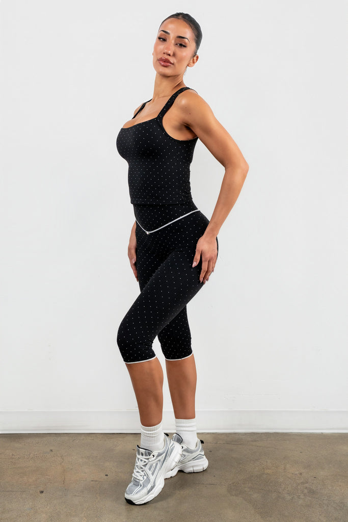 Cloud II® Capri - Midnight QT Polka Dot