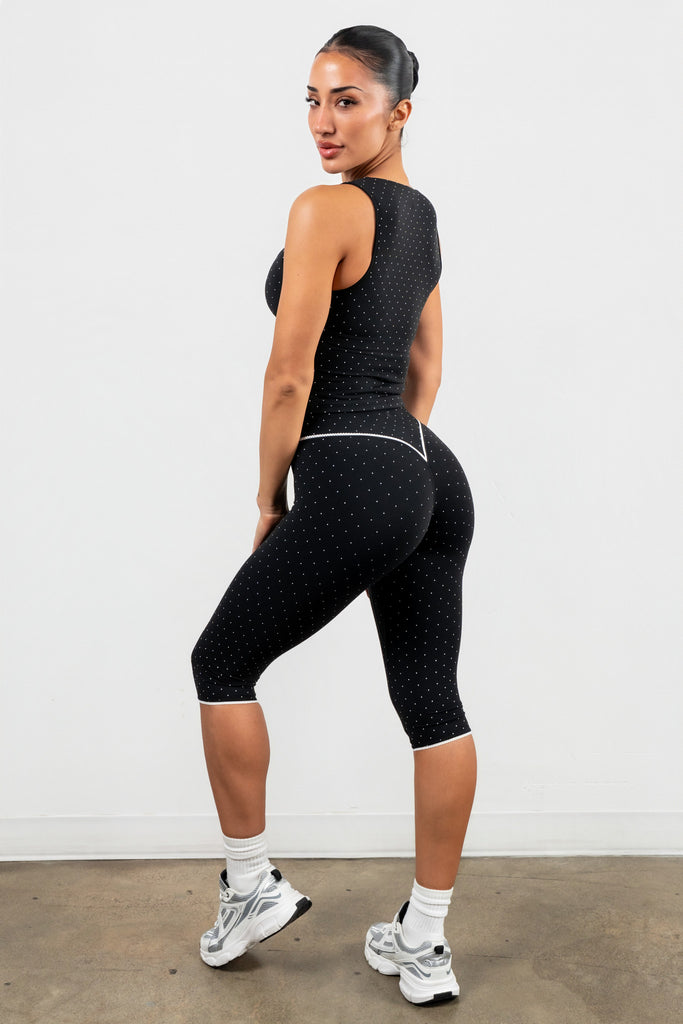 Cloud II® Capri - Midnight QT Polka Dot