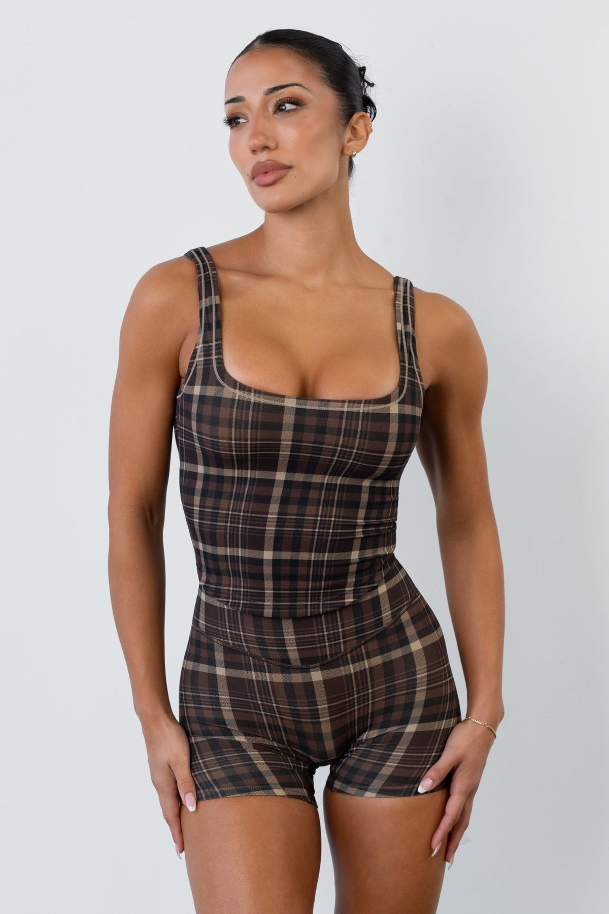 Cloud II® U Tank - Espresso Plaid