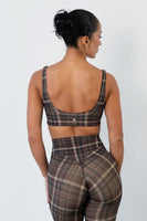 Cloud II® U Bra - Espresso Plaid