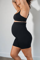 Cloud II® Maternity Rider Short - Midnight