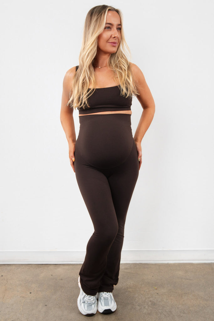 Cloud II® Maternity Trouser - Espresso