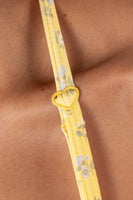Cloud II® Micro Halter Bra - Sunny Microfloral