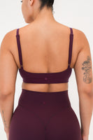 Cloud II® Scoop Bra - Wine