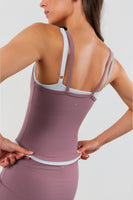 Cloud II® Layered Tank - Earthy Plum