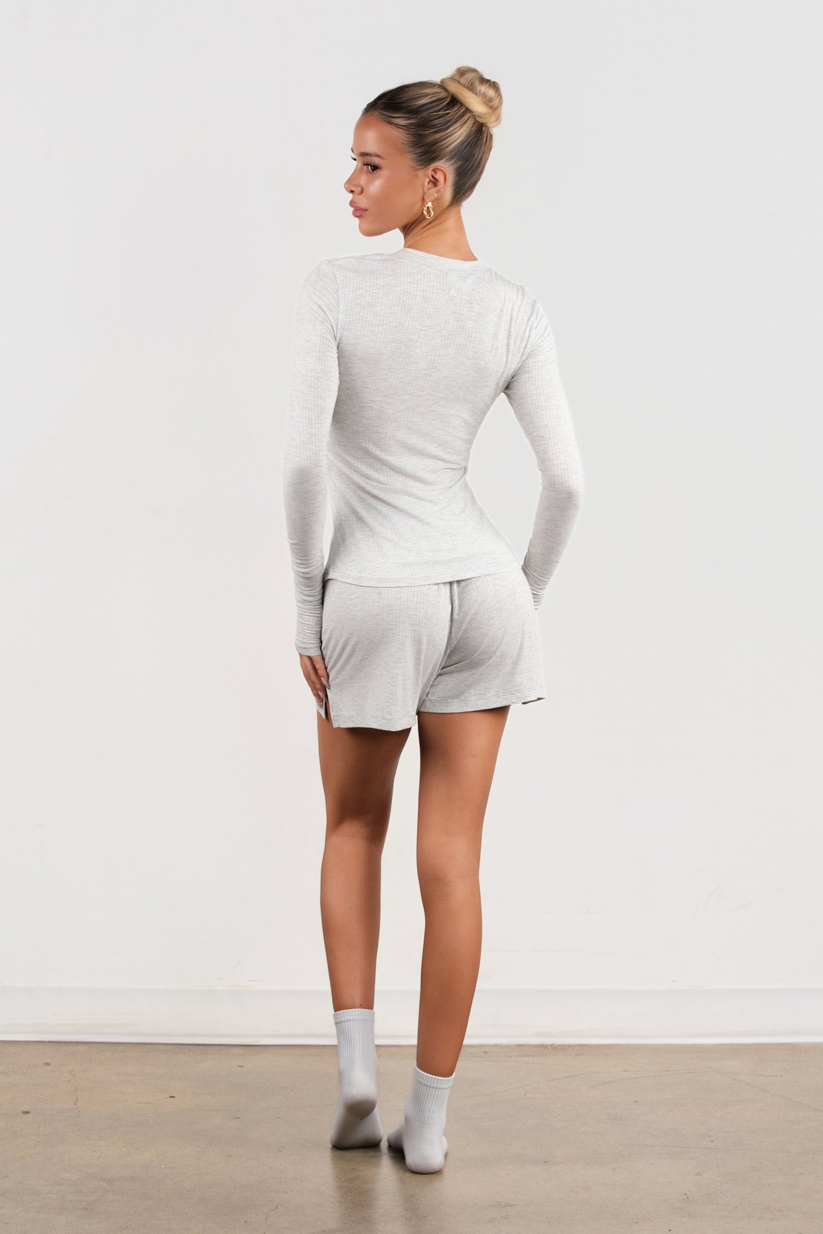 Vitality Float® Rib Boxer Short - Stone Marl