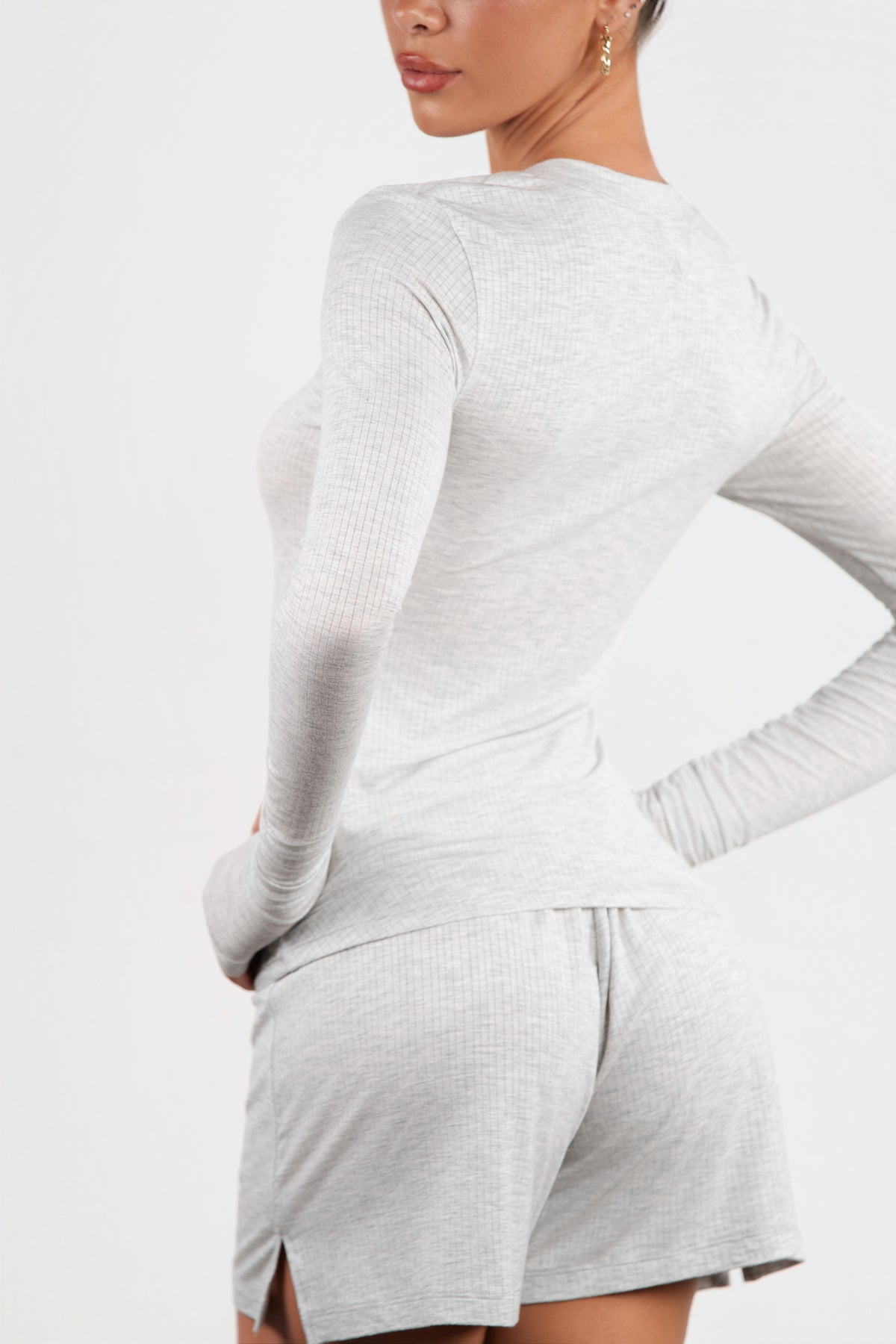 Vitality Float® Rib Boxer Short - Stone Marl