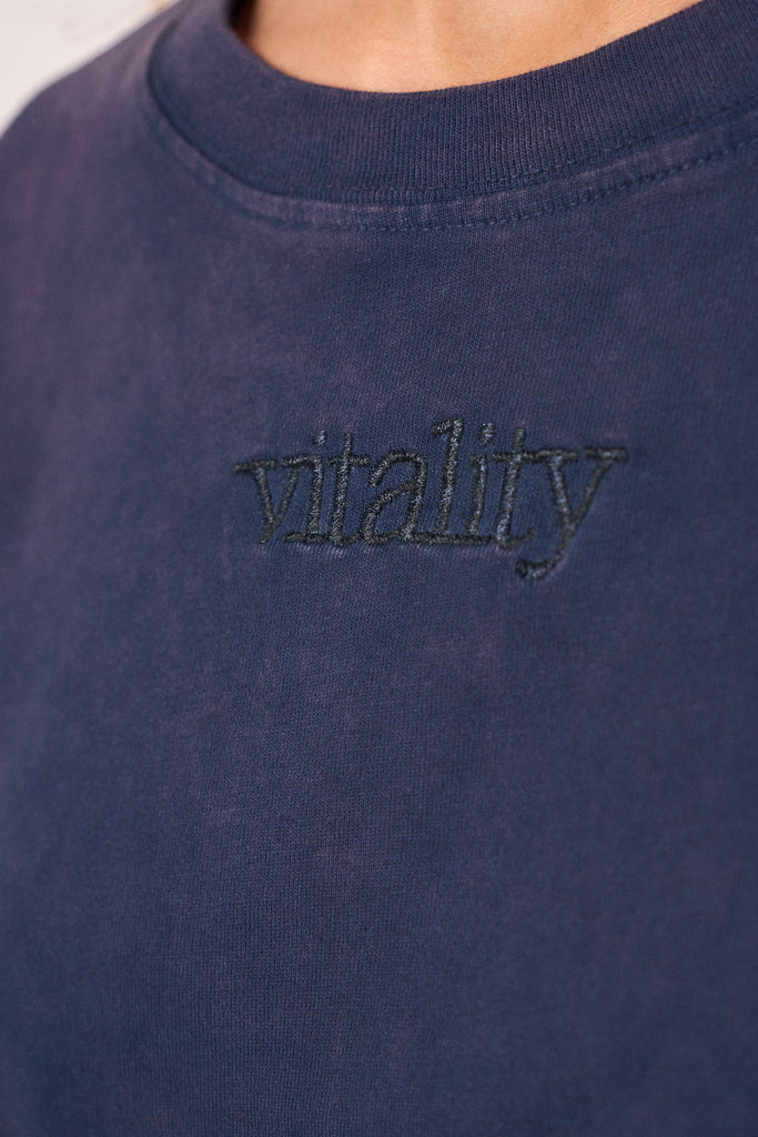 Vitality Retro® Uni Tee - Oxford Washed