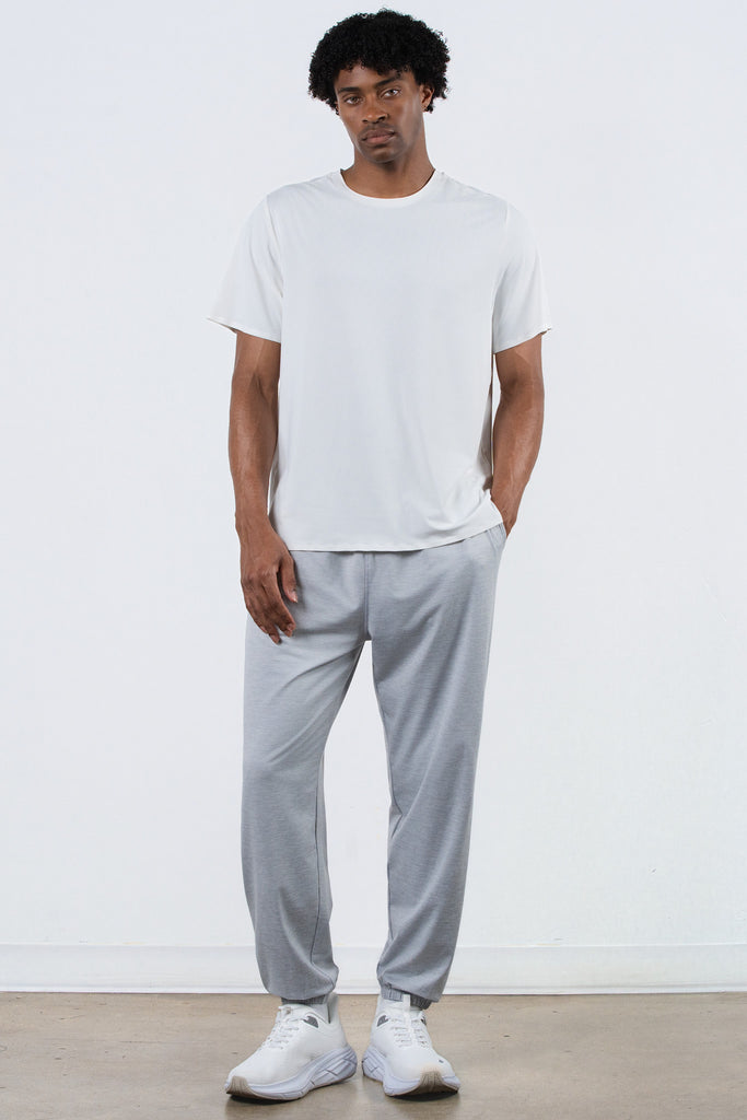 Vitality Marshmallow Men's Go Jogger - Stone Heather