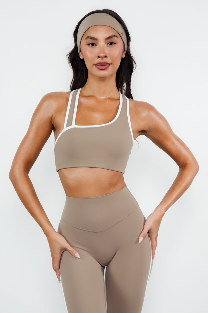 Cloud II® Swoop Bra - Cashew Contrast