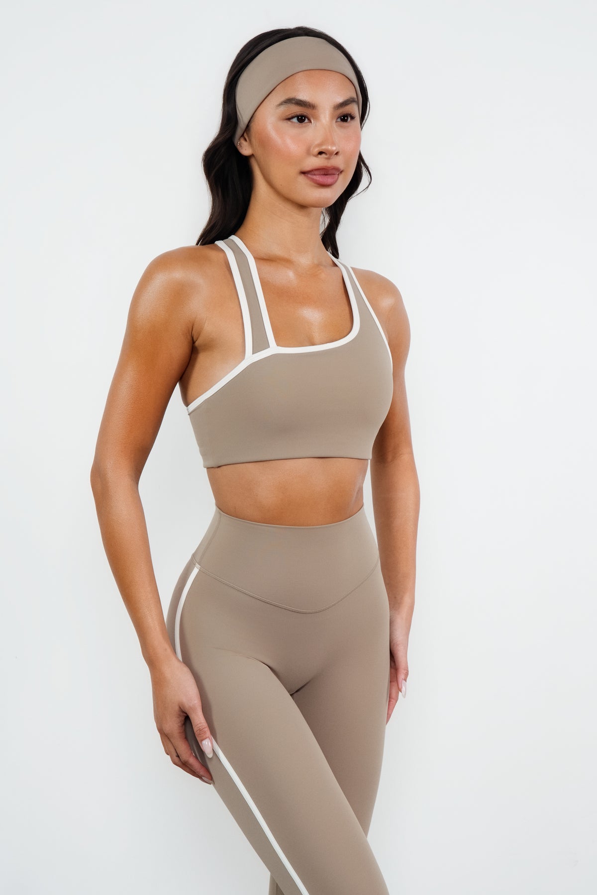Cloud II® Swoop Bra - Cashew Contrast