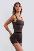 Cloud II® Together Tank - Espresso Polka Dot