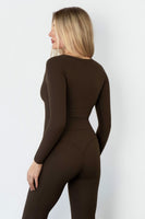 Cloud II® Rib U Long Sleeve - Walnut