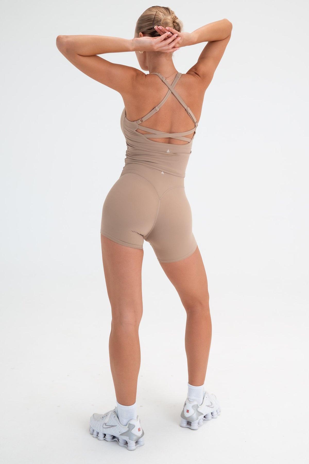 Cloud II® Lace Up Tank - Khaki