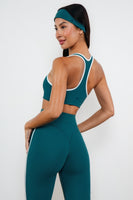 Cloud II® Swoop Bra - Spruce Contrast