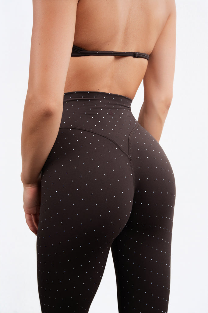 Cloud II® Pant - Espresso Polka Dot