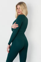 Cloud II® Rib U Long Sleeve - Forest
