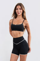 Cloud II® Stream Bra - Midnight QT Polka Dot