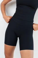 Cloud II® Rib Biker Short - Midnight