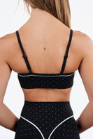 Cloud II® Stream Bra - Midnight QT Polka Dot