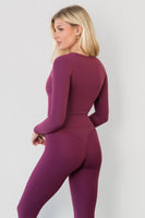 Cloud II® Rib U Long Sleeve - Mulberry