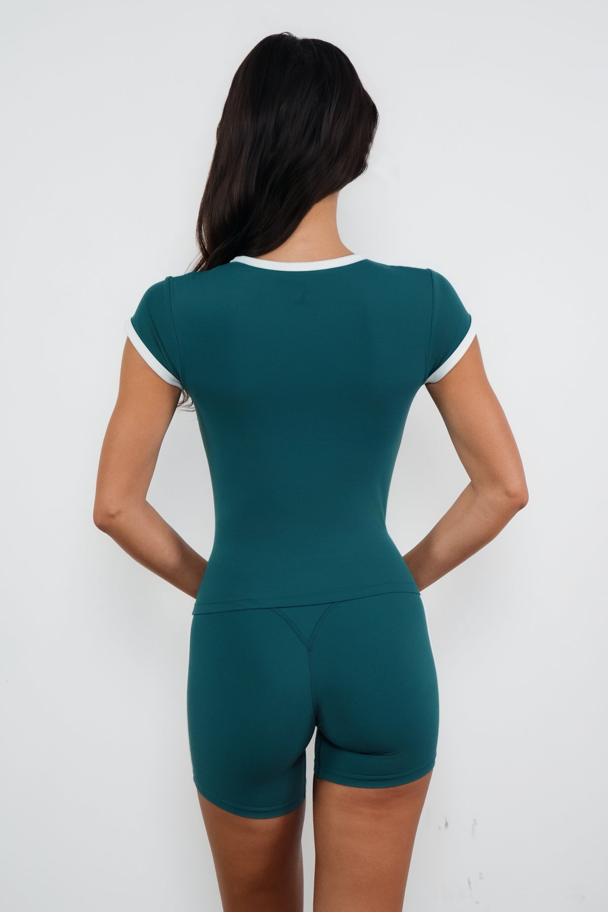Cloud II® Bra Tee - Spruce Contrast