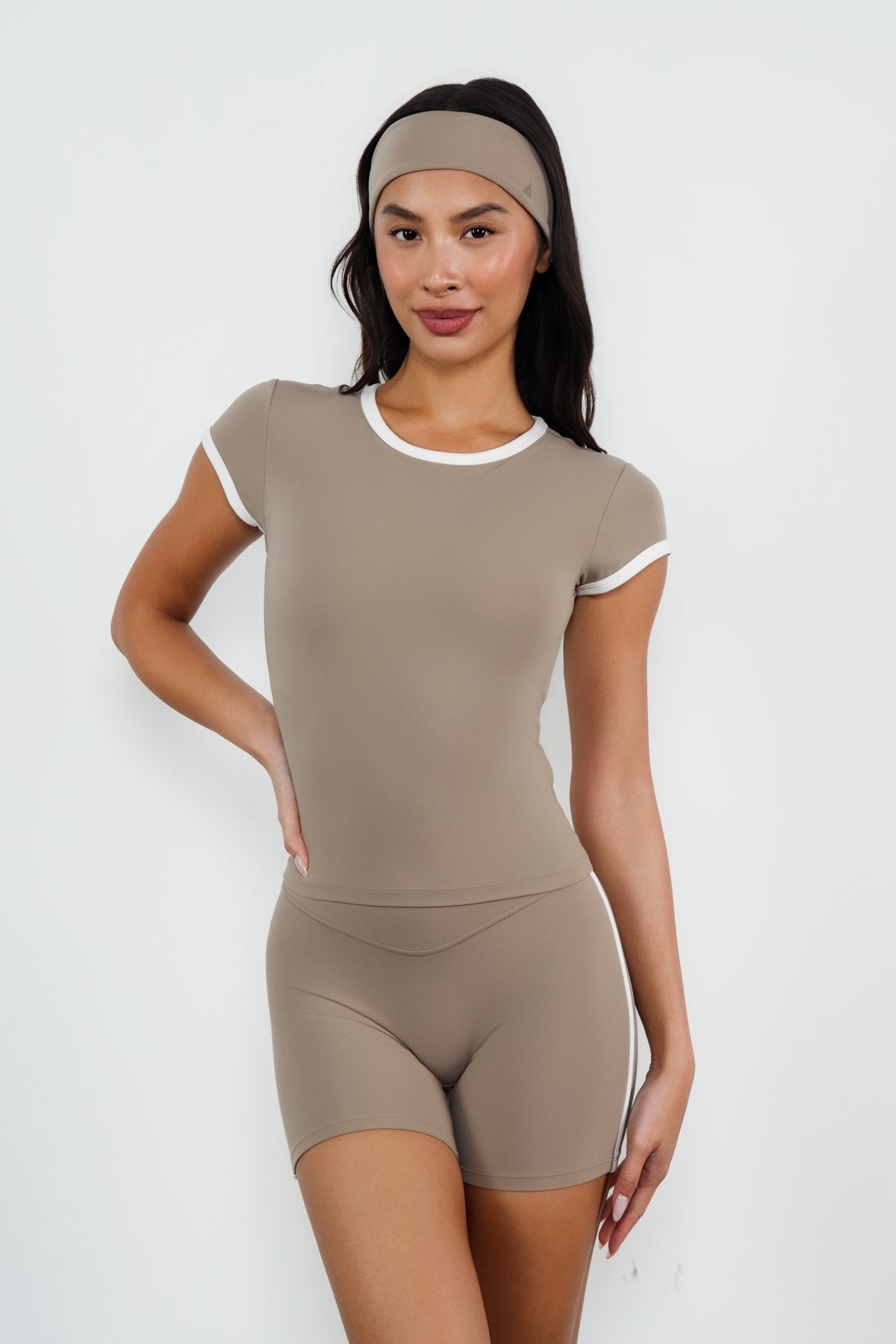 Cloud II® Bra Tee - Cashew Contrast
