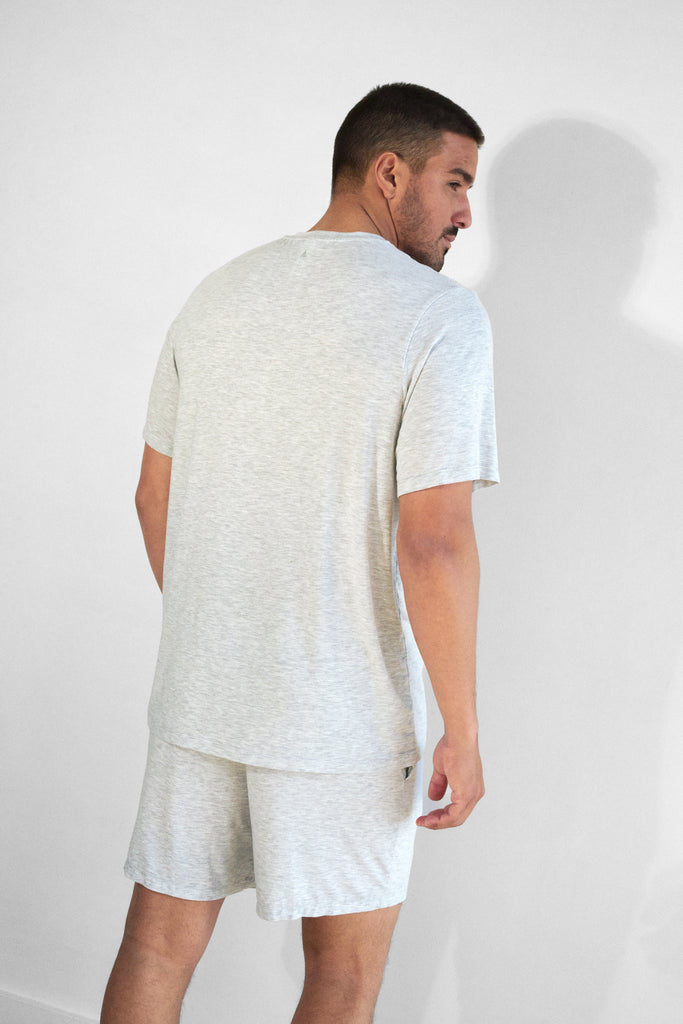 Vitality Float Uni Basic Tee - Stone Marl