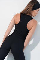 Cloud II® Rib High Neck Tank - Midnight
