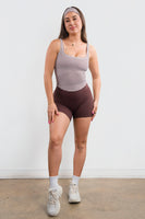 Cloud II® U Tank - Fudge Houndstooth