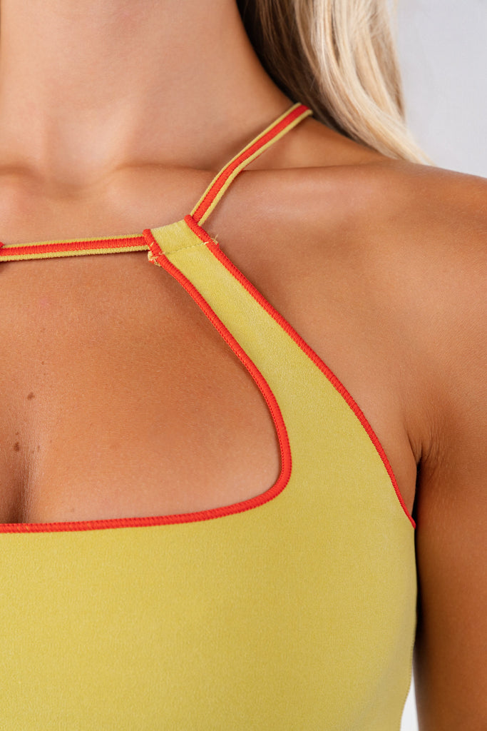 Cloud II® Outline Keyhole Tank - Avocado Washed