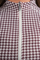 Cloud II® Frame Jacket - Fudge Houndstooth