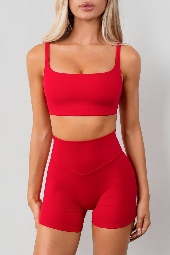Cloud II® Scoop Bra - Cherry