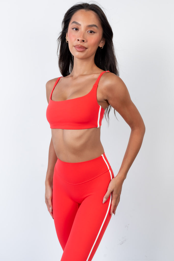 Cloud II® Scoop Bra - Hot Pepper Contrast
