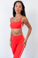 Cloud II® Scoop Bra - Hot Pepper Contrast