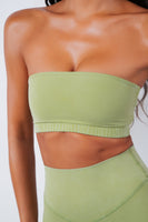 Cloud II® Bandeau Bra - Palm Leaf Washed