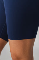 Cloud II® Maternity Biker Short - Sapphire