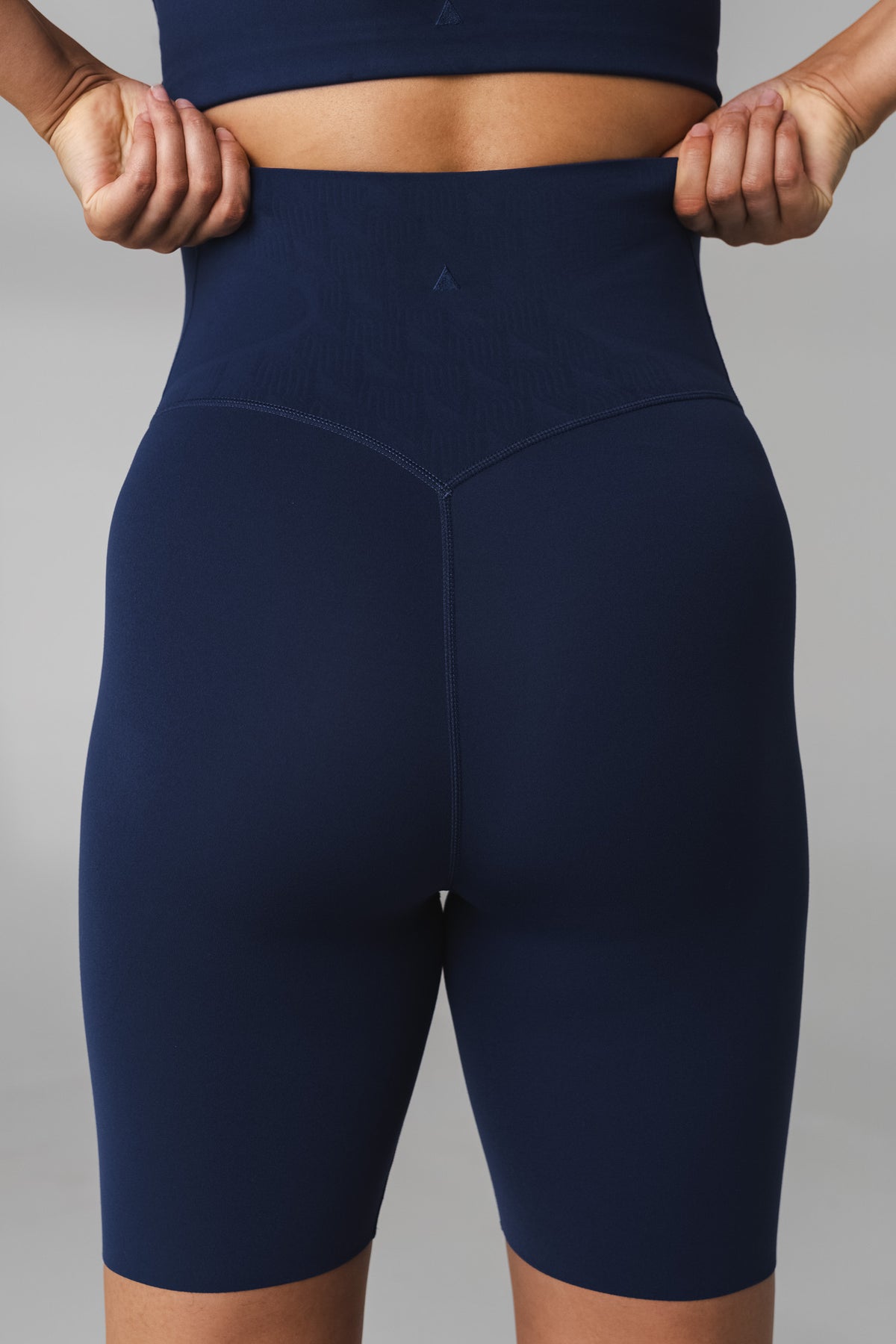 Cloud II® Maternity Biker Short - Sapphire