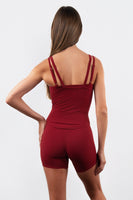 Cloud II® Layered Tank - Scarlet