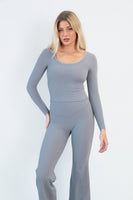 Cloud II® Rib U Long Sleeve - Pebble