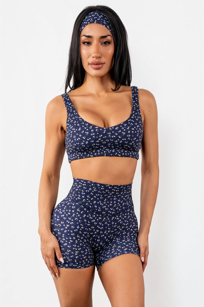 Cloud II® V Bra - Oxford Microfloral