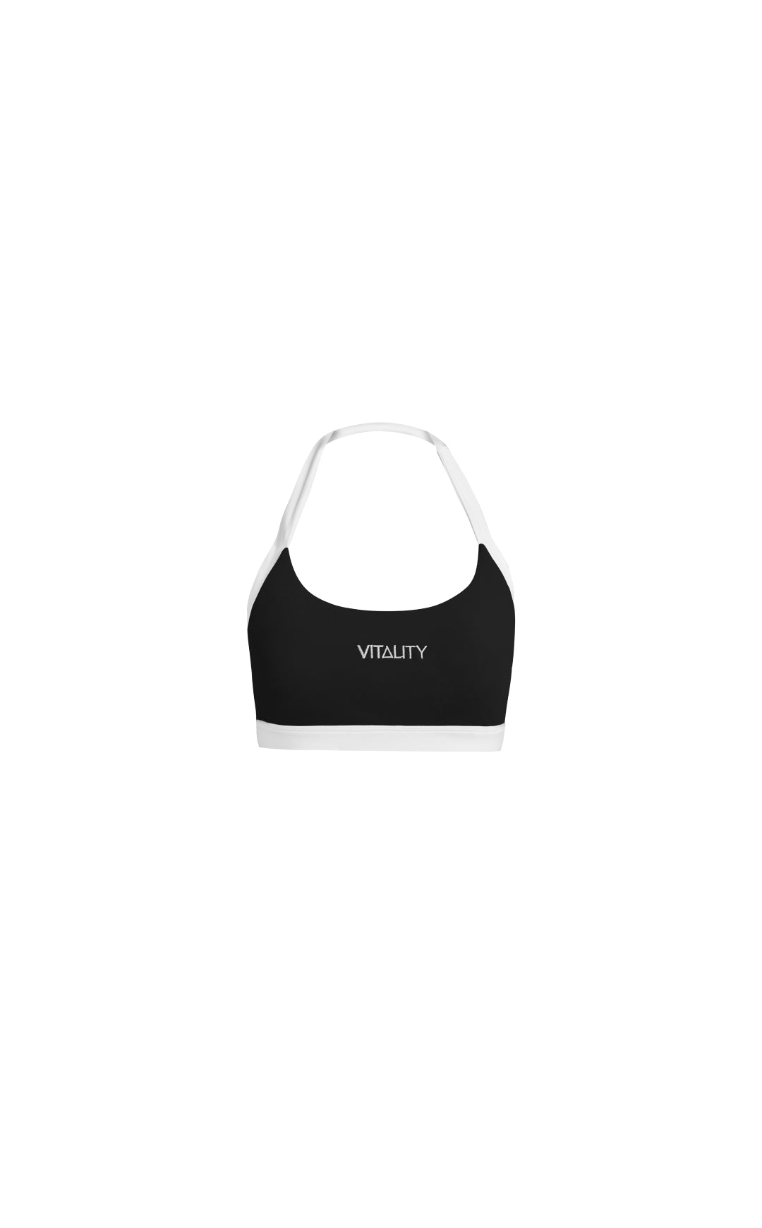 Cloud II® Mini Halter Bra - Midnight Contrast