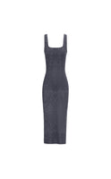 Cloud II® Rib Basic Midi Dress - Oxford Washed