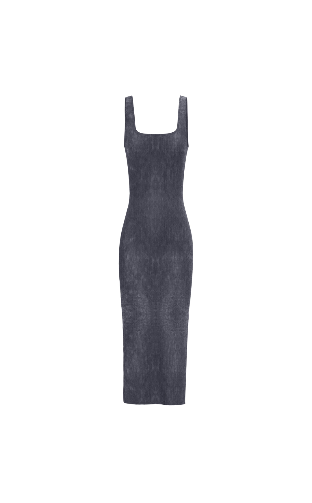 Cloud II® Rib Basic Midi Dress - Oxford Washed