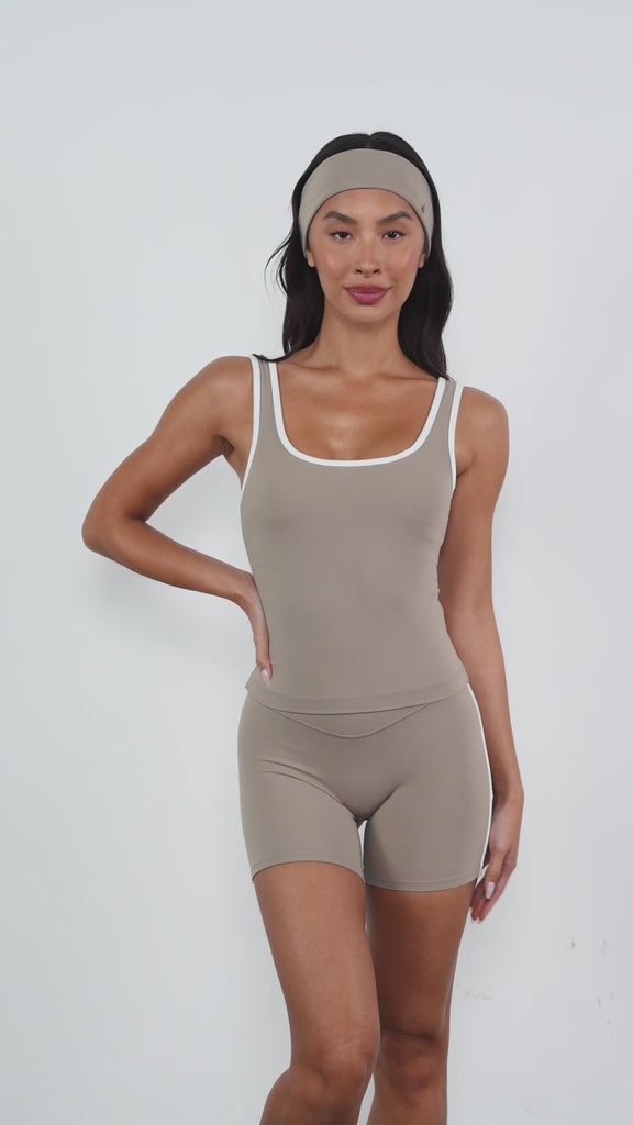 Cloud II® Bay Tank - Cashew Contrast