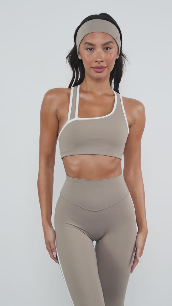 Cloud II® Swoop Bra - Cashew Contrast