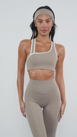 Cloud II® Swoop Bra - Cashew Contrast